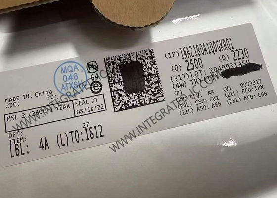 INA2180A1QDGKRQ1 集積回路チップ 350kHz 電流検出アンプ VSSOP8