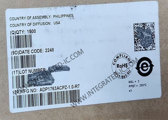 ADP1763ACPZ-1.0 統合回路チップ 低脱落線形調節器 3A LDO調節器