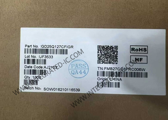 GD25Q127CFIGR メモリICチップ 128Mbit 3.3V ユニフォームセクタ シリアルNORフラッシュメモリ