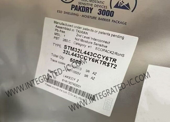 STM32L443CCY6 マイクロコントローラー MCU 組み込みMCU 80MHz 32ビット単核MCU WLCSP49