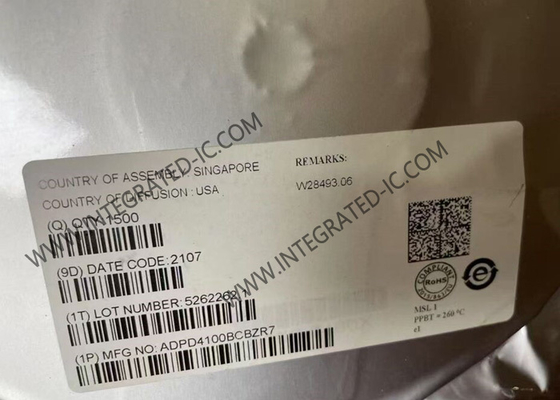 ADPD4100BCBZR7 集積回路チップ マルチモダルセンサー フロントエンド 10μA オプティカル AFE