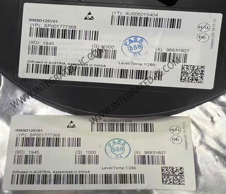 IM69D120V01 Sensor IC High Performance Digital XENSIV MEMS Microphone PG-LLGA-5-1