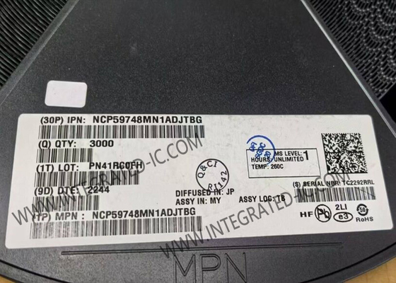 NCP59748MN1ADJTBG 統合回路チップ LDO 調節器 1.5A 低脱出調節器