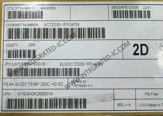 XC7Z030-1FFG676I フィールドプログラム可能なゲート配列 Zynq 7000 SoC Z-7030シリーズ システムオンチップ