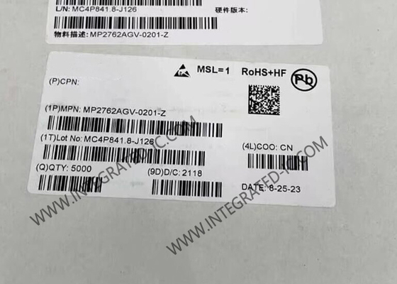 MP2762AGV-0201-Z 集積回路チップ 6A デュアルフェーズ NVDC バックブーストチャージャー、FET および OTG 内蔵