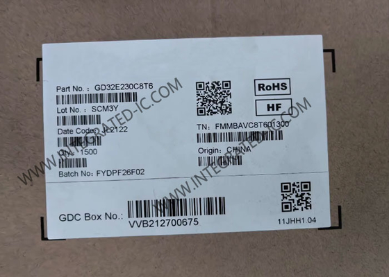 GD32E230C8T6 マイクロコントローラ MCU 32ビット マイクロコントローラ 72MHz ARM コルテックス M23 MCU