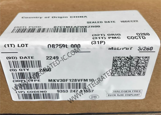 マイクロコントローラ MCU MKV30F128VFM10 100MHz 32ビット マイクロコントローラ IC 32-HVQFN