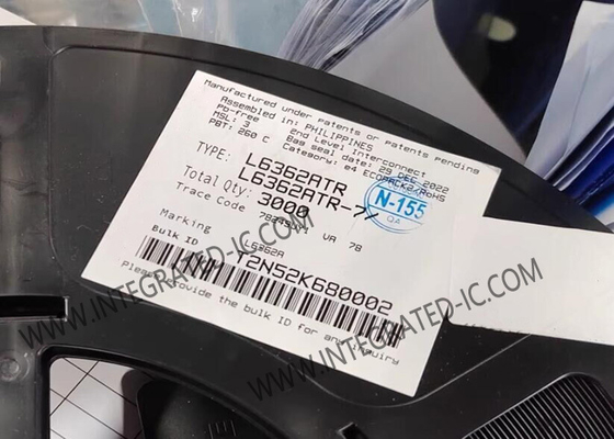 L6362ATR 統合回路チップ IOリンク通信トランシーバーデバイスIC VFDFPN12