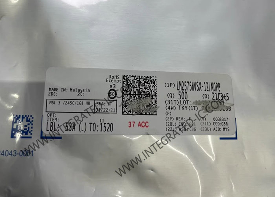 LM2575HVSX-12 集積回路チップ SIMPLE SWITCHER 1A ステップダウン電圧レギュレータ