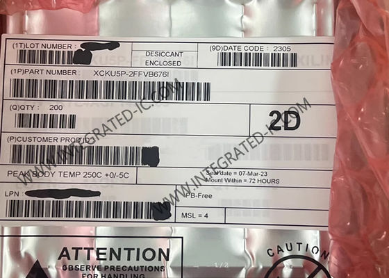 フィールドプログラム可能なゲート配列 XCKU5P-2FFVB676I FPGA プログラム可能な論理IC FBGA-676