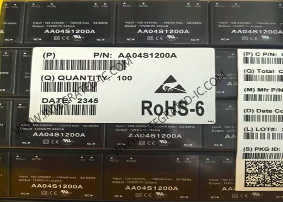 AA04S1200A 集積回路チップ 4W シングル出力 AC/DC電源モジュール