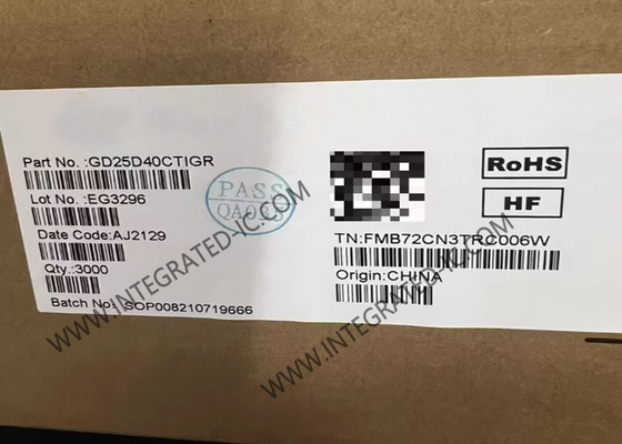 GD25D40CTIGR メモリICチップ 4Mbit SPI NOR フラッシュメモリ SOP-8 シリアル フラッシュメモリ