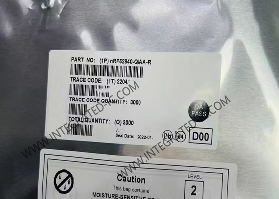 NRF52840-QIAA-R BT IC 2.4GHz 73-VFQFN 表面マウント RFトランシーバーIC
