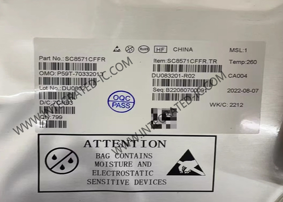 SC8571CFFR 集積回路チップ 2 細胞 8A スイッチコンデンサ 直接充電器