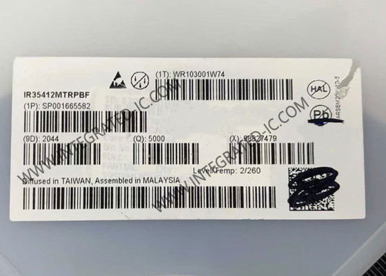 IR35412MTRPBF 統合回路チップゲートドライバー 多相制御器 40-QFN IMVP8