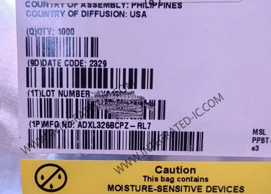 センサーIC ADXL326BCPZ 低消費電力 3軸 16 g 加速度計