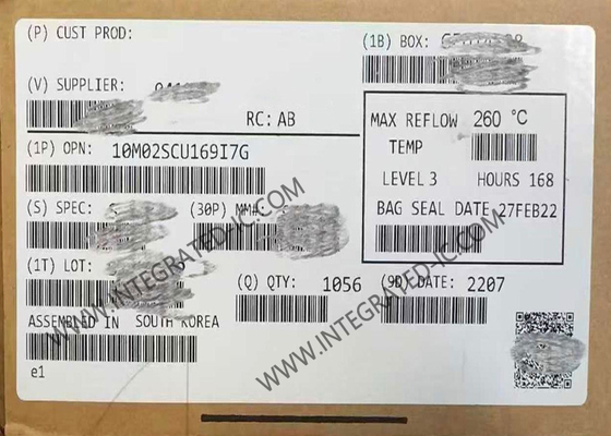10M02SCU169I7G フィールドプログラム可能なゲート配列 MAX 10 FPGA プログラム可能な論理チップ LFBGA169