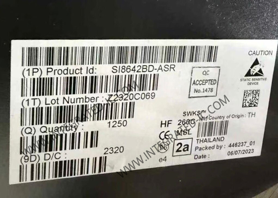 SI8642BD-ASR 集積回路チップ 低電力四チャネル 150Mbps デジタルアイソレーター