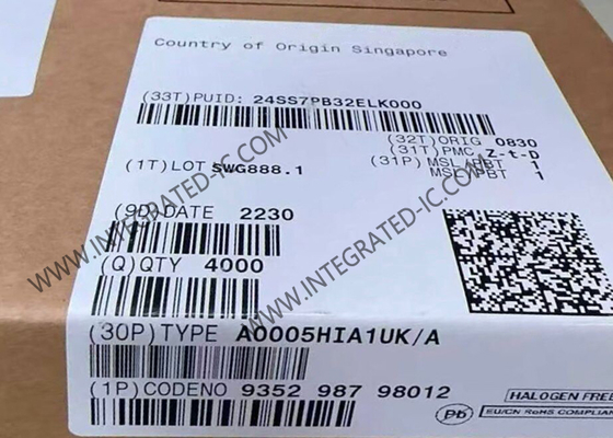 A0005HIA1UK 集積回路チップ 充電器 ドライバ チップ BGA パッケージ