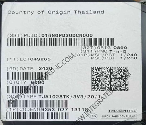 TJA1028TK 集積回路チップ 45uA 自動車LINミニシステムベースチップ