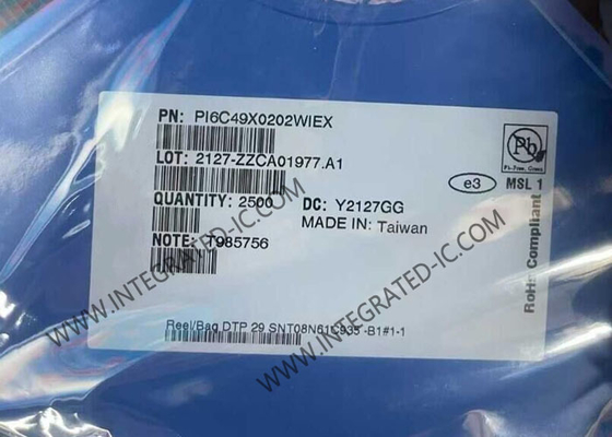 PI6C49X0202WIEX 集積回路チップ 低スキュー 1 対 2 LVCMOS/LVTTL ファンアウトバッファ SOIC8