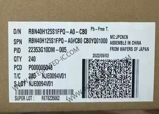 集積回路チップ RBN40H125S1FPQ-A0 IGBT トレンチトランジスタ 1250V Through Hole
