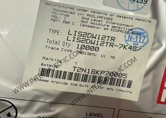 LIS2DW12TR センサーIC 高性能超低功率3軸加速器 LGA-12