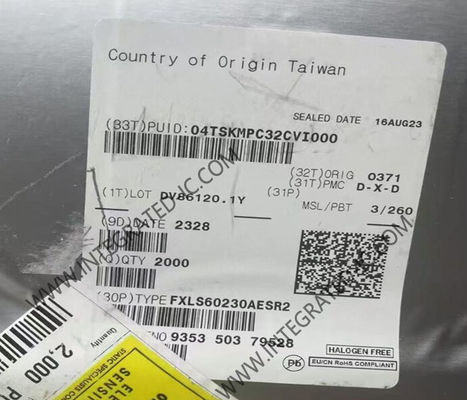 FXLS60230AESR2 センサーIC 3軸線形加速計 HLQFN16