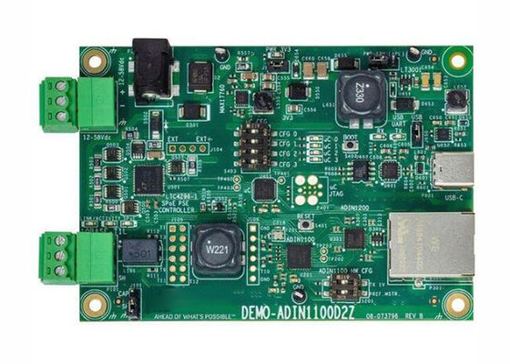DEMO-ADIN1100D2Z 組み込みソリューション メディアコンバーターボード イーサネット評価ボード