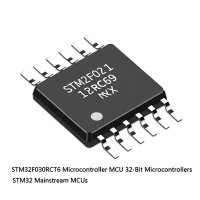 STM32F030RCT6 マイクロコントローラー MCU、256 kB フラッシュメモリ、48 MHz クロック周波数、51 I/O