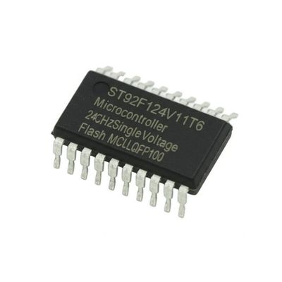 ST92F124V1T6 マイクロコントローラー MCU 8ビット 24MHz単電圧フラッシュ MCU LQFP100 パッケージ