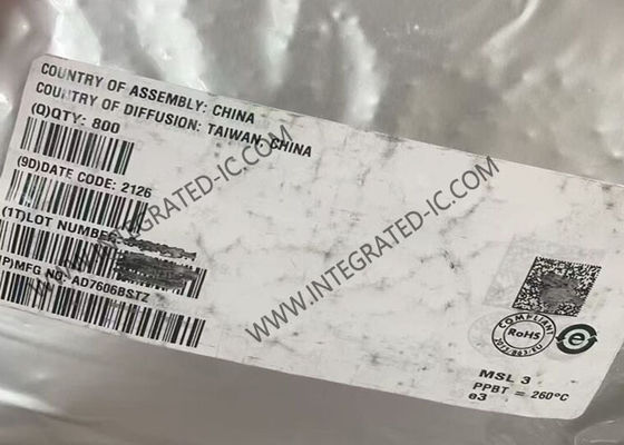 AD7606BSTZ 16ビット 200kSPS 8チャンネル同期データ収集システム ADC 集積回路チップ LQFP64
