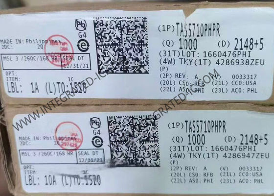 TAS5710PHPR 集積回路チップ 20W 2チャネルステレオデジタルオーディオパワーアンプ 32ビットデータパス