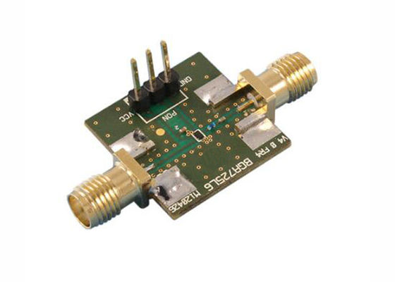 BGA725L6-BOARD 組み込みソリューション シリコンゲルマニウム低ノイズアンプ評価ボード