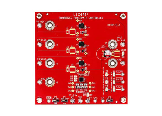 DC1717B 組み込みソリューション PowerPath™ 電源分配スイッチ 電源管理評価ボード