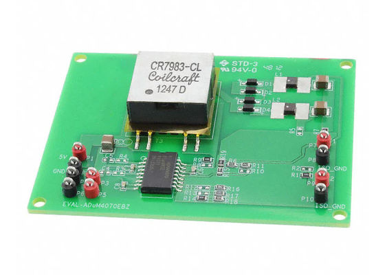 EVAL-ADUM4070EBZ 組み込みソリューション iCoupler DC/DC 絶縁電源評価ボード