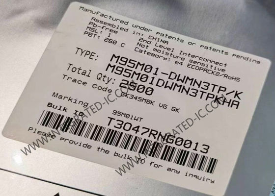 M95M01-DWMN3TP/K メモリIC チップ 1Mbit EEPROM メモリIC 高速クロック