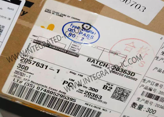 2057631-1 CFPレセプタクル用シーラブル長方形CFPレセプタクルカバーアッシー ダストカバー