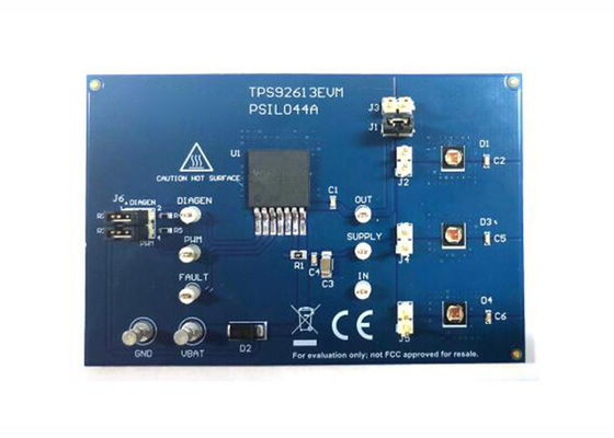 TPS92613EVM 組み込みソリューション TPS92613-Q1 シングルチャネル LEDドライバ評価モジュール