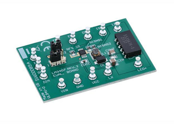 LM3407EVAL 組み込みソリューション PWM フローティングバックコンバータ評価ボード