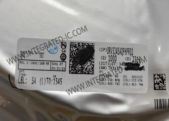 DRV3245AQPHPRQ1 3相 1A 出力電流 4.5V～45V 車載ゲートドライバIC HTQFP48