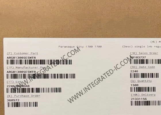 統合回路チップ ARG81300SESWTR シングルLNB電源と制御電圧調節器