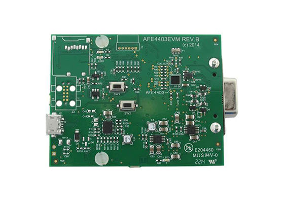 AFE4403EVM Embedded Solutions Fully Integrated AFE Interface Evaluation Board