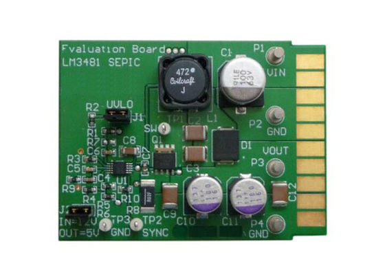 LM3481SEPICEVAL 組み込みソリューションコントローラー LM3481 SEPIC 評価ボード