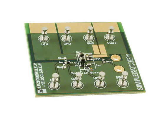 LMZ10500SILEVM 組み込みソリューション 650mA ステップダウン DC/DC コンバータ評価ボード