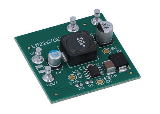 LM22670EVAL 組み込みソリューション評価ボード LM22670 SIMPLE SWITCHER バックコンバータ