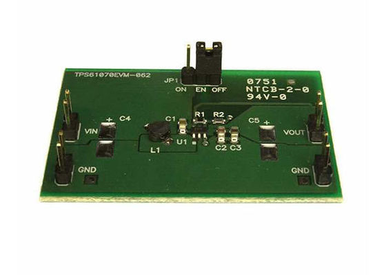 TPS61070EVM-062 組み込みソリューション 300mA 5V 1.2MHz DC/DC降圧コンバータ評価ボード
