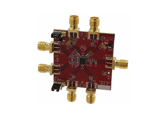 TRF3705EVM 組み込みソリューション 300MHz ～ 4GHz RF 変調器評価ボード