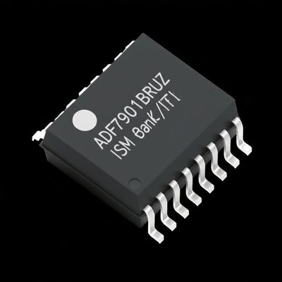 ADF7901BRUZ 高性能 ISM バンド OOK/FSK トランスミッタ IC、369.5 MHz ～ 395.9 MHz 周波数、50 kbps データレート