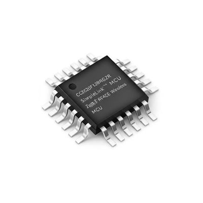 CC2620F128RGZR マイクロコントローラー MCU、2.4GHz ZigBee RF4CE、128kB フラッシュ、28kB SRAM、ワイヤレスアプリケーション向け